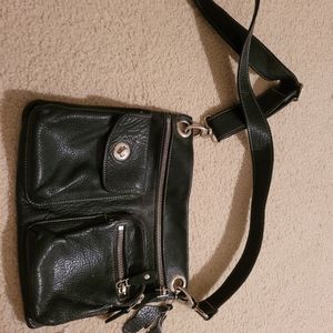 Roots Crossbody genuine leather bag